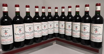 null 12 bouteilles Château MOULIN DE LA ROSE - Saint Julien En caisse bois. 1998


Etiquettes...