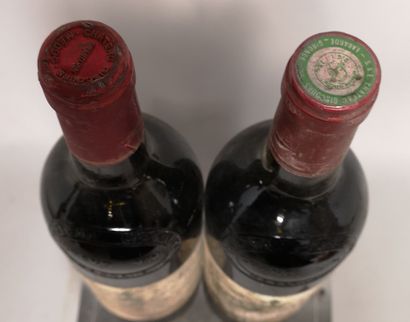 null 2 bouteilles Château GISCOURS - GCC Margaux 1 bouteille de 1980 et 1 de 1982...