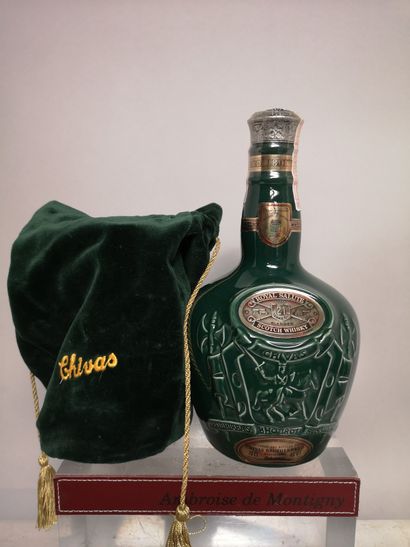 null 1 flacon 70cl SCOTCH WHISKY - CHIVAS REGAL "Royal salute" 21 years old