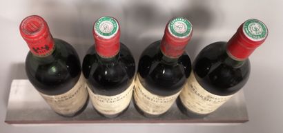null 4 bouteilles Château MALARTIC LAGRAVIERE - GCC Graves 1 bouteille de 1979 et...