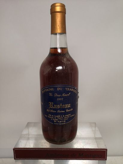 null 1 bouteille RASTEAU (vin doux) - Domaine du TRAPADIS 1992


Etiquette légèrement...