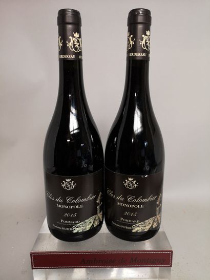 null 2 bouteilles POMMARD "Clos du Colombier" - Huber VERDEREAU 2015


Etiquette...