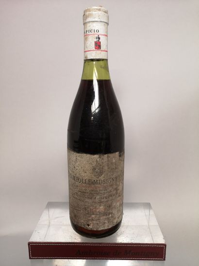 null 1 bouteille CHAMBOLLE MUSIGNY 1er Cru - Domaine GRIVELET 1973


Etiquette tachée...