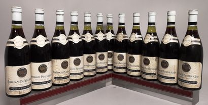 null 12 bouteilles BOURGOGNE PASSETOUTGRAIN - POULET Père Fils 1971 A VENDRE EN ...