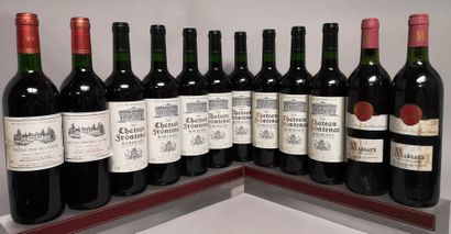 null 12 bouteilles BORDEAUX DIVERS A VENDRE EN L'ETAT : 8 Château FRONTENAC 2014,...