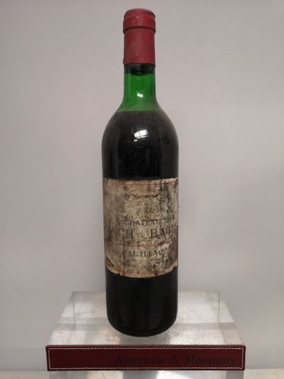 null 1 bouteille Château LYNCH BAGES - 5e GCC Pauillac 1979


Etiquette tachée et...