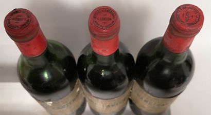 null 3 bouteilles CHÂTEAU BRANE CANTENAC - 2é GCC Margaux 1976


Etiquettes légèrement...