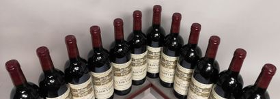 null 12 bouteilles Château LA LOUVIERE - Graves 1996 En caisse bois.


1 étiquette...