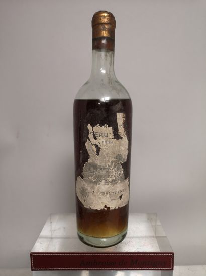 null 1 bouteille Château PEYRON - Sauternes 1921


Etiquette abîmée. Niveau basse...