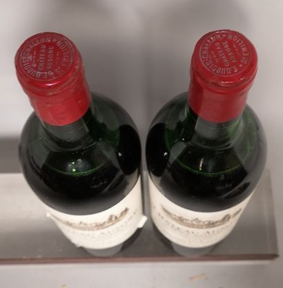 null 2 bouteilles Château AUSONE - 1er GCC (a)Saint Emilion 1974


Etiquettes légèrement...