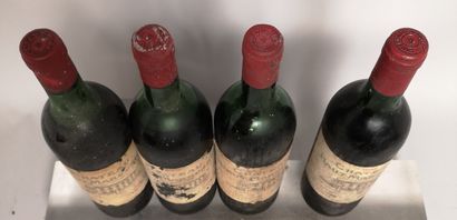 null 4 bouteilles Château HAUT MARBUZET - Saint Estèphe 3 bouteilles de 1979 et 1...