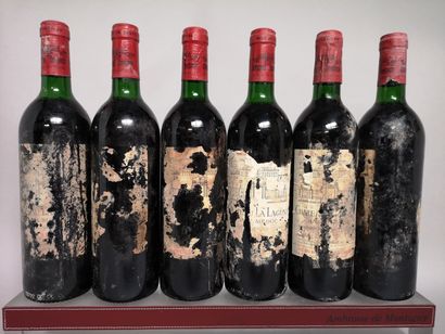 null 6 bouteilles Château LA LAGUNE - 3e GCC Haut Médoc 1988


Etiquettes en lambeau,...