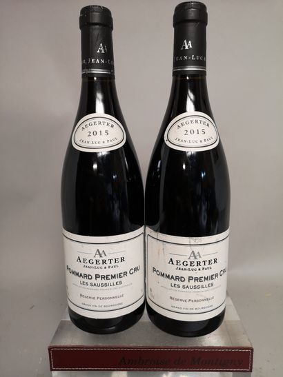 null 2 bouteilles POMMARD 1er Cru "Les Saussilles" - JL P AEGERTER 2015


Etiquettes...