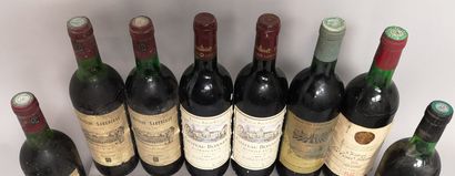 null 8 bouteilles BORDEAUX DIVERS A VENDRE EN L'ETAT