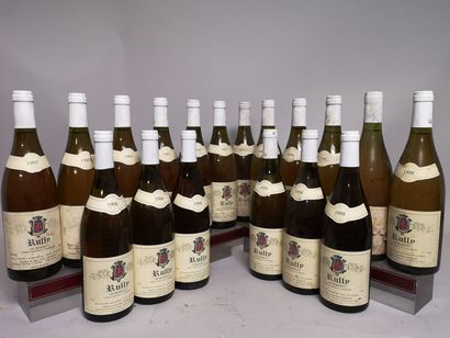null 18 bouteilles RULLY "En Remenot" - Martine et Jean Marc GENELOT. A VENDRE EN...