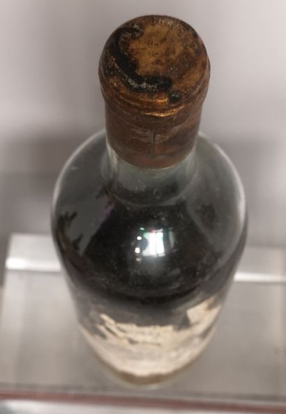null 1 bouteille Château PEYRON - Sauternes 1921


Etiquette abîmée. Niveau basse...