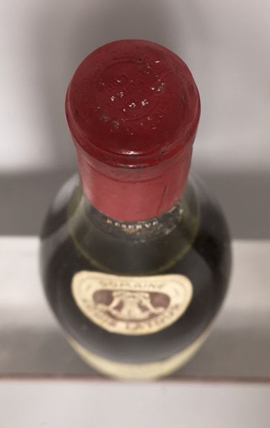 null 1 bouteille CORTON Grancey - Louis LATOUR 1962


Etiquette légèrement tachée....