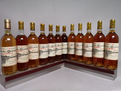 null 12 bouteilles Château D'ARMAJAN des ORMES - Sauternes A VENDRE EN L'ETAT : 4...