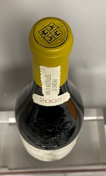 null 1 bouteille Château de BEAUCASTEL CHÂTEAUNEUF du PAPE Blanc Vieilles vignes...
