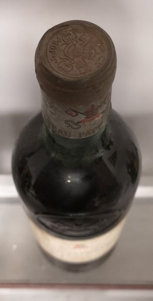 null 1 bouteille CHÂTEAU PAPE CLEMENT - GCC Graves 1970


Etiquette tachée. Légèrement...