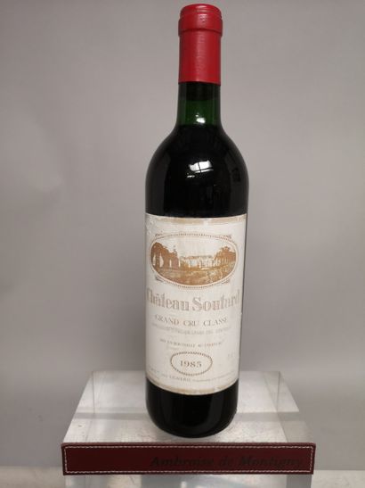 null 1 bouteille Château SOUTARD - GCC Saint Emilion 1985


Etiquette légèrement...