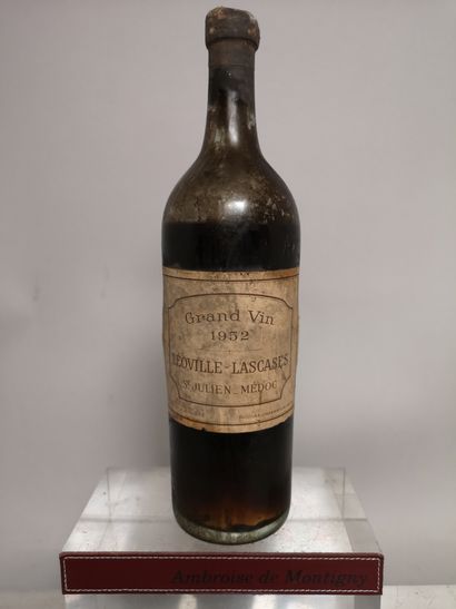 null 
1 bouteille Château LEOVILLE LAS CASES Mise Nicolas - 2é Gcc St Julien 1952






Etiquette...