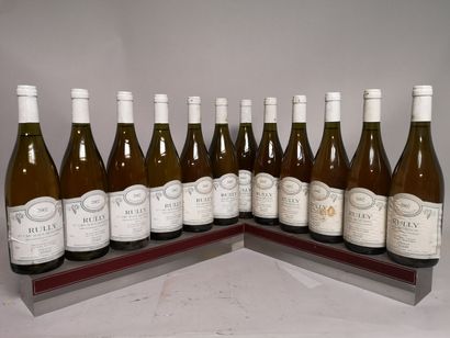 null 12 bouteilles RULLY 2002 - Martine et Jean Marc Genelot. A VENDRE EN L'ETAT,...