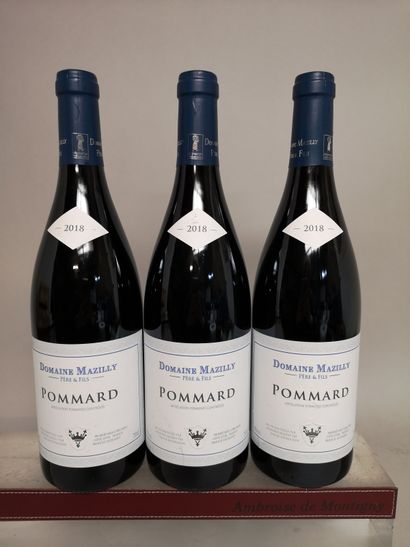 null 3 bouteilles POMMARD - Domaine MAZILLY 2018