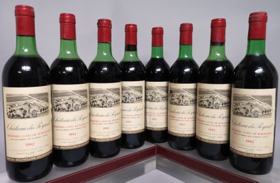 null 8 bouteilles Château du PEYRAT - 1ères Côtes de Bordeaux 1982


1 étiquette...