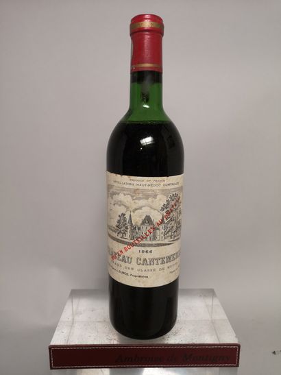 null 1 bouteille Château CANTEMERLE - 5e GCC Médoc 1966


Etiquette légèrement tachée....