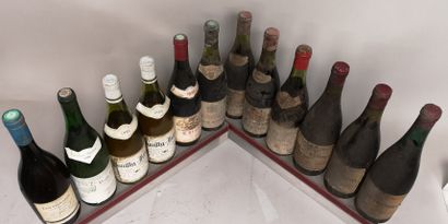 null 12 bouteilles VINS DIVERS France A VENDRE EN L'ETAT : MOULIN A VENT, CHINON,...