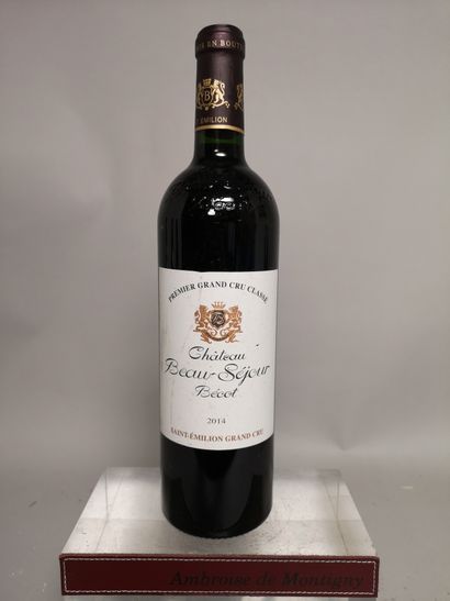 null 1 bouteille Château BEAU SEJOUR BECOT - 1er Gcc Saint Emilion 2014


Etiquette...