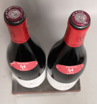 null 2 bouteilles NUITS St. GEORGES "Les Chabeoufs" M. CARILLON 2014


Etiquettes...