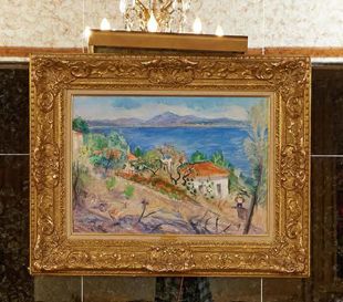 Charles CAMOIN (1879-1965) 
Paysage du Midi
Huile sur toile, signée en bas à gauche
Dim....