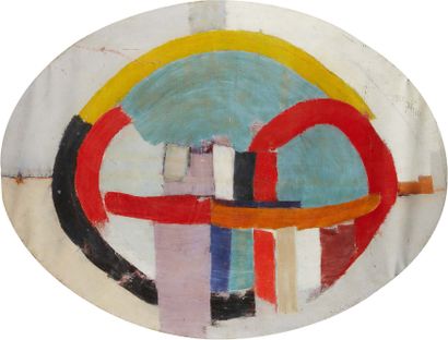 Jacqueline Vladimir PAVLOWSKY (1921-1971) L'impasse, 1967
Oil on canvas
Signed and...