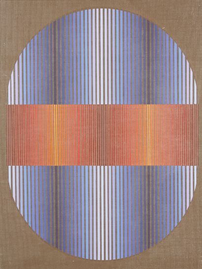 leopoldo TORRES AGuERO (1924-1995) Kinetic composition, 1977
Acrylic on canvas
Signed...