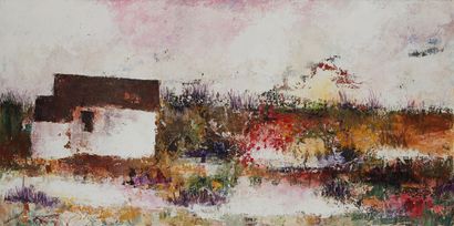 Sophie ROCCO (Née en 1945) Landscape at home
Oil on canvas
Signed lower left
50 x...