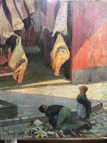 null Alfred Marie le PETIT (1876-1953)

Scène de rue

Huile sur toile Signée en bas...