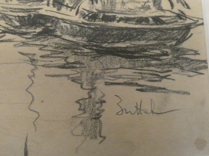 null Ecole début du Xxè siècle

Bateaux à quai

Crayon noir surpapier, signé BUTTER...