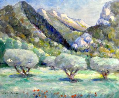 null Louis Omer ASTRAN (1884-1965)

Champ d'oliviers, la montagne Sainte Victoire

Huile...
