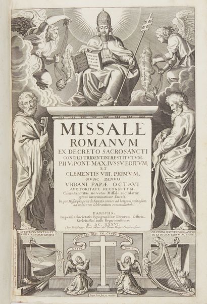 null Missale romanum ex decreto sacro sancti concilii tridentini restitum. PII V....