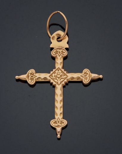 null CROSS PENDANT in gold 750 mm.
NET weight: 2,5 g.