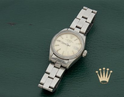 ROLEX Modèle oyster perpetual date. 1978. Vendue par le célèbre magasin
Fred, rue...