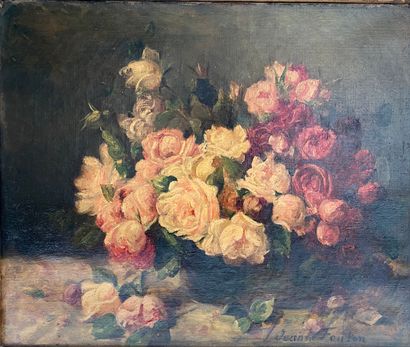 null Jeanne FOULON 

Nature Morte aux fleurs

Huile sur toile signée en bas à droite.

38,5...