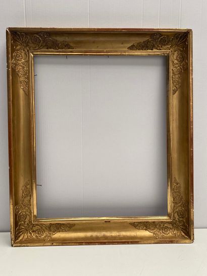 null Cadre rectangulaire doré 

Epoque Restauration

51 x 72,5 cm (intérieur)