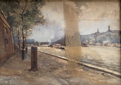 null 
ZABETH ( Work from the 50's)





View of Paris





Aqurelle on paper, signed...