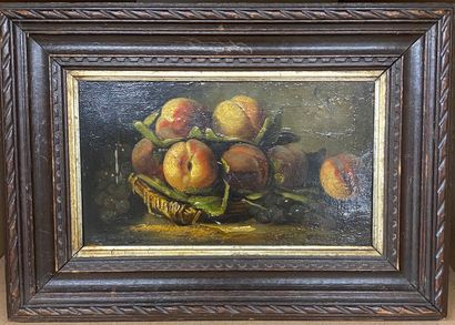 null Old School

Still life with peaches

Oil on panel, signed lower left.

Size...