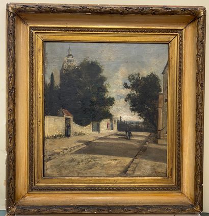null Paul Emmanuel PÉRAIRE (1829-1893)

Busy Village Street

Oil on canvas, signed...