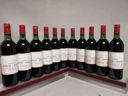 null 
11 bouteilles Château LYNCH-BAGES - 5é Gcc Pauillac En caisse bois 1983




Etiquettes...