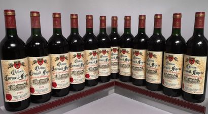 null 12 bouteilles Château CORMEIL-FIGEAC - Saint Emilion Grand Cru En caise bois....